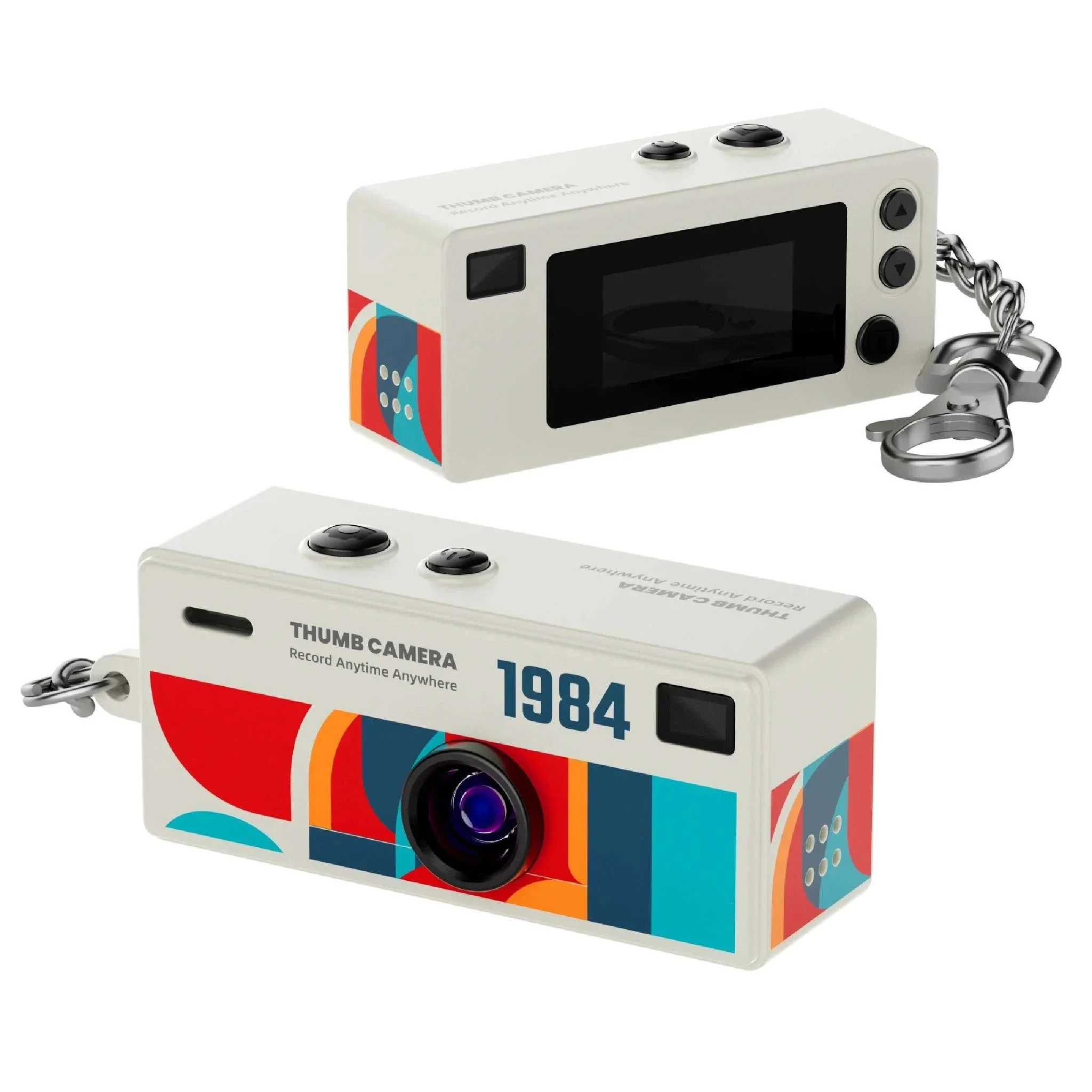Mini Keychain Camera 1080P HD Pocket Video Recorder 130° Lens - Image 19