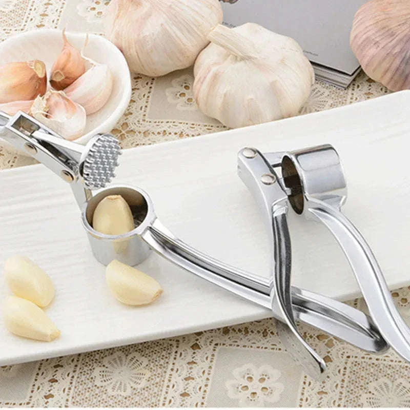 Stainless Steel Garlic Press Crusher for Fast, Clean Prep - Image 3