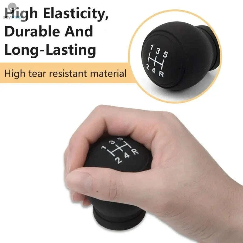 Silicone Gear Shift Cover for Manual Cars - Image 4