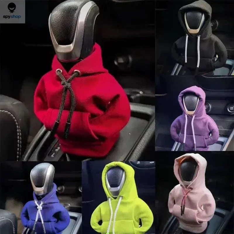 Gear Shift Hoodie Cover for Cozy, Comfortable Driving - Image 2