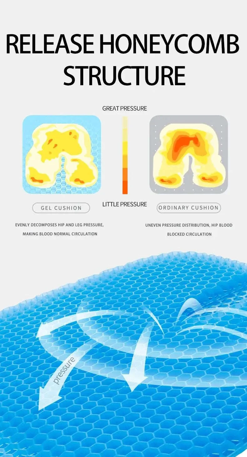 Honeycomb Gel Cushion for Cooler, More Comfortable Seating - Image 14