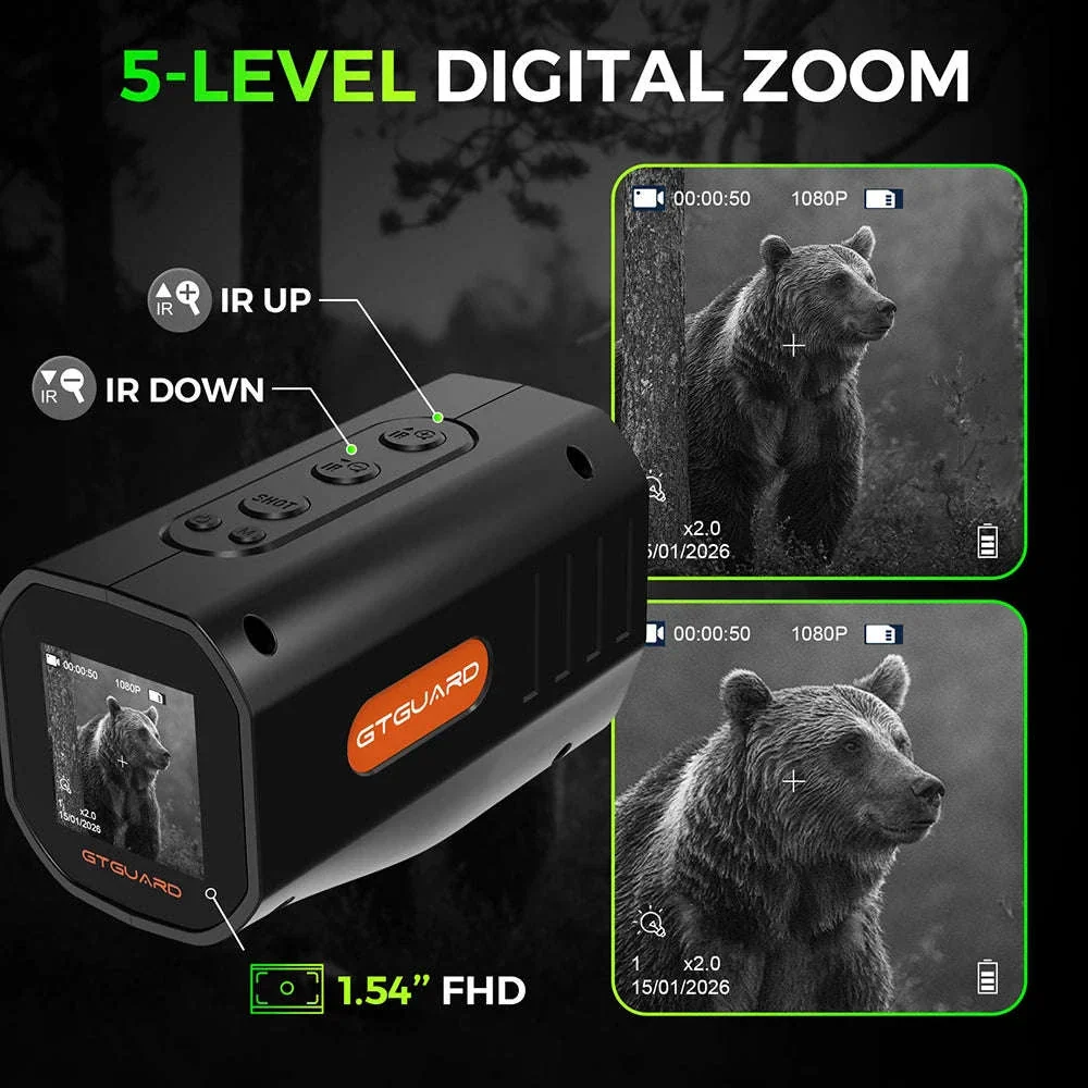 GTGUARD N3 Night Vision Monocular with 4K-Style HD Recording - Image 9