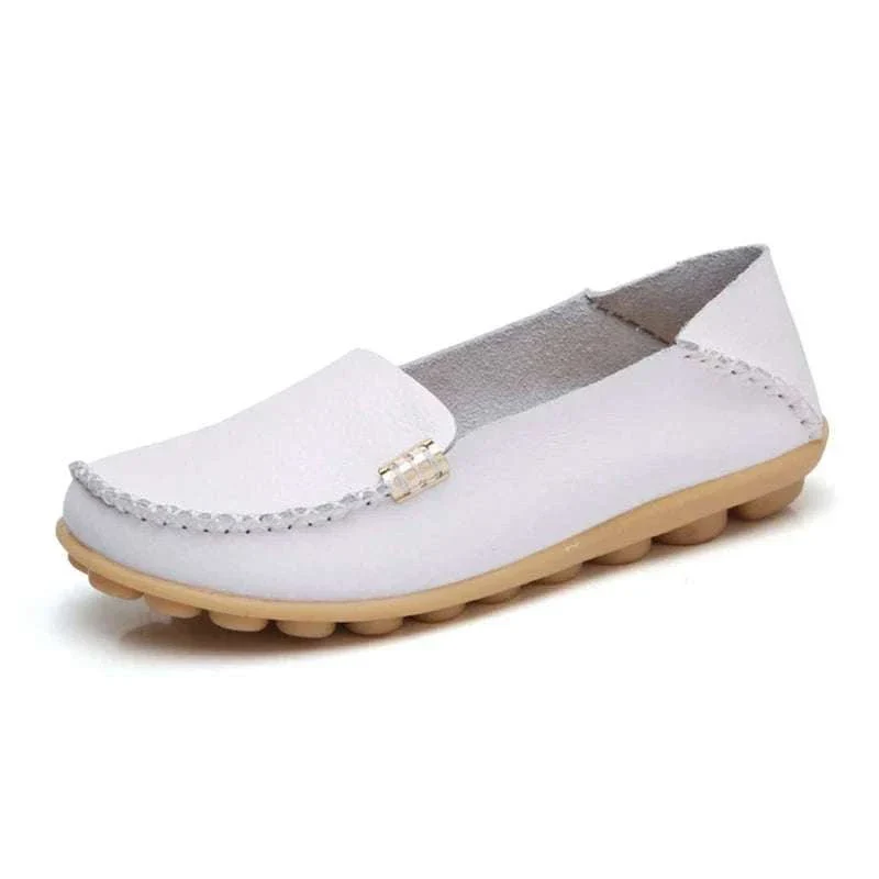 Women’s Retro Moccasin Slip-On Flats for Everyday Comfort - Image 31