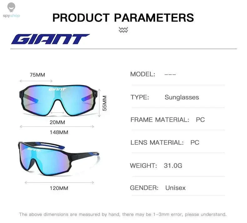 GIANT RiderPro X5 Cycling Sunglasses for Clear Ride Vision - Image 15
