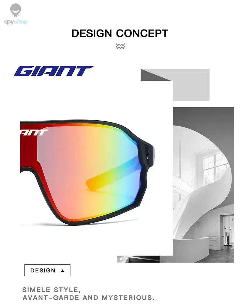 GIANT RiderPro X5 Cycling Sunglasses for Clear Ride Vision - Image 9
