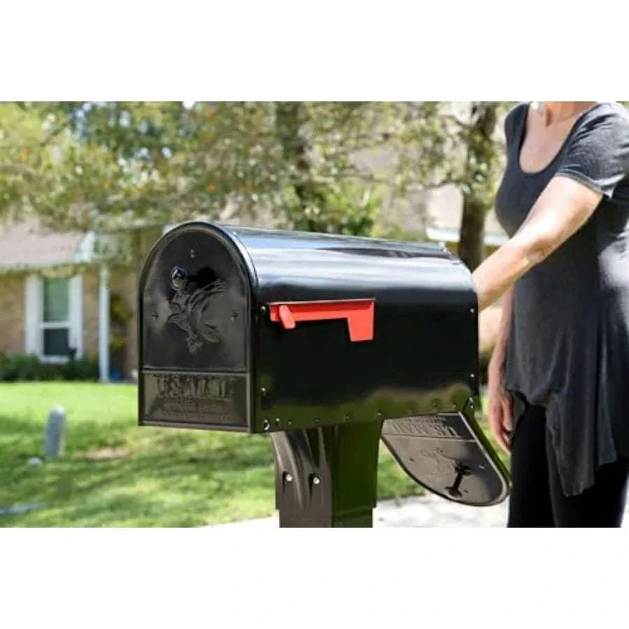 Large Capacity Double Door Mailbox – Secure Iron Outdoor Mailbox - Image 5
