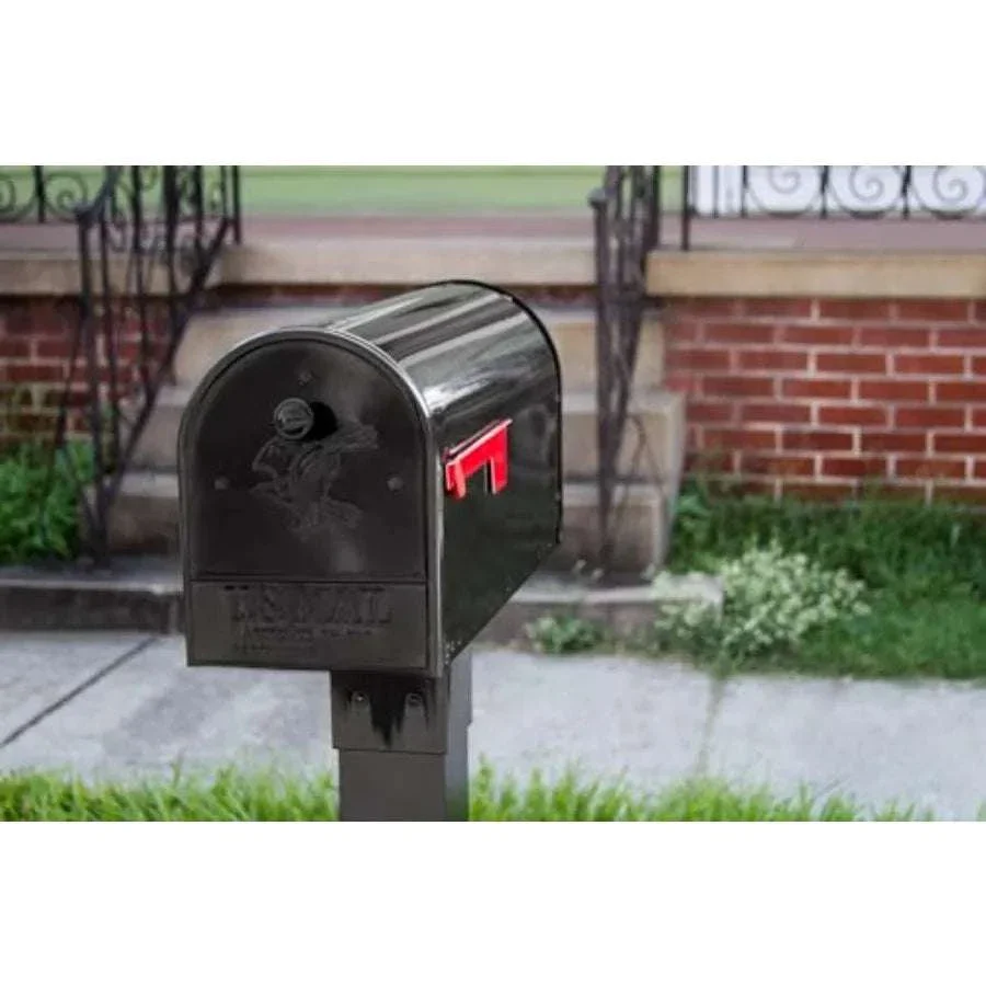 Large Capacity Double Door Mailbox – Secure Iron Outdoor Mailbox - Image 8