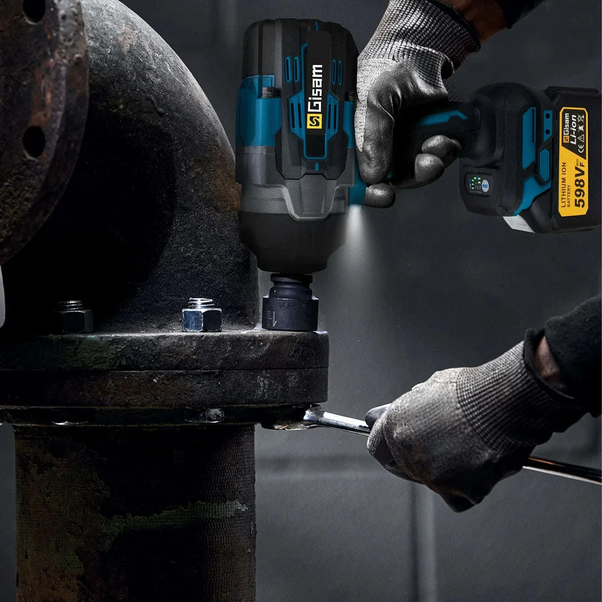 2800N.M Brushless Electric Wrench for Makita 18V Batteries - Image 2