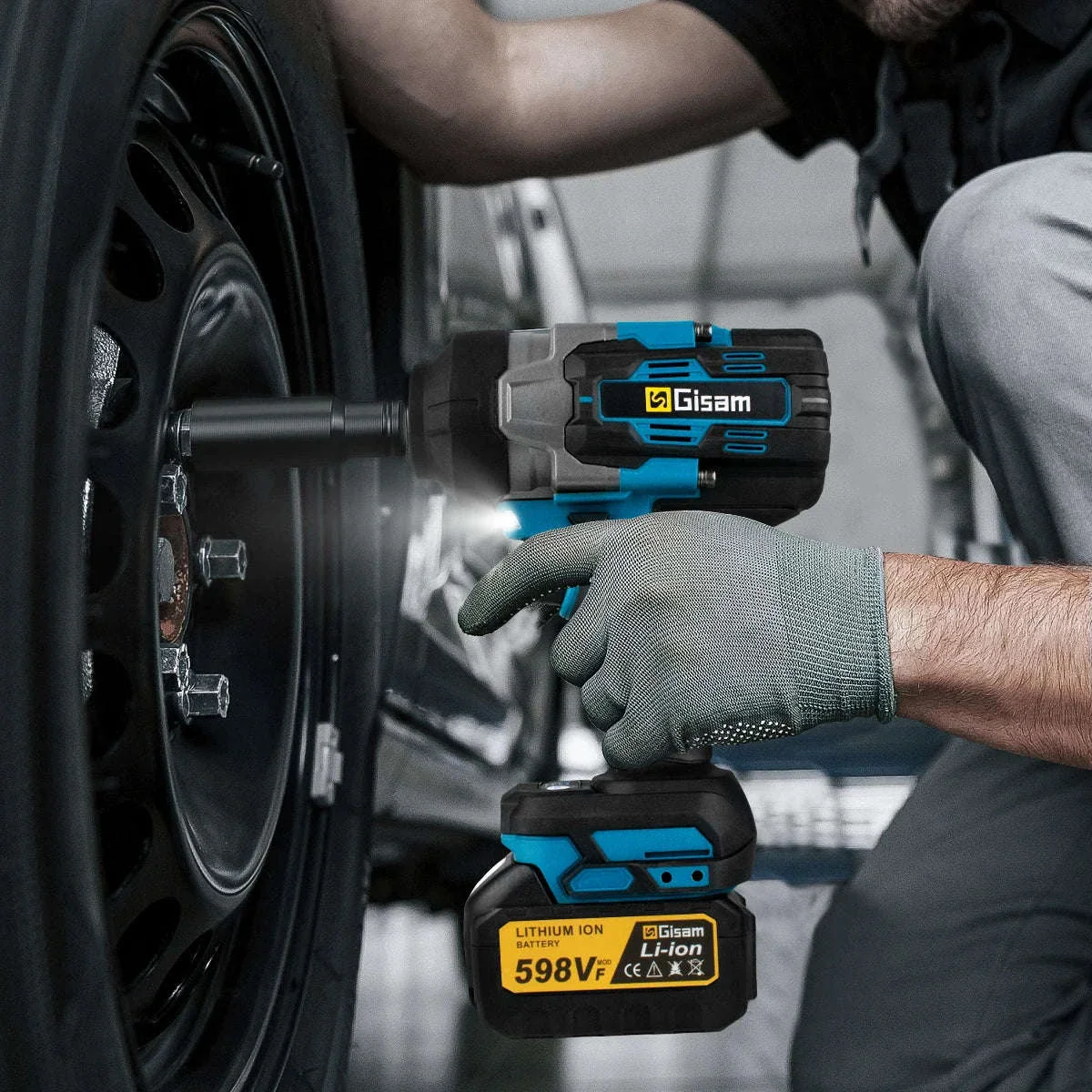 2800N.M Brushless Electric Wrench for Makita 18V Batteries - Image 3