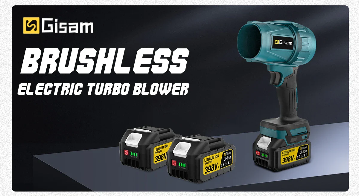 Brushless Turbo Jet Fan 1500W Cordless Air Blower for Makita 18V - Image 10