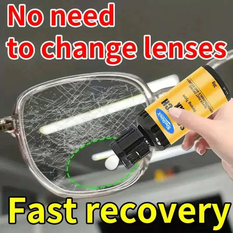 Glasses Scratch Repair Resin for Clear Lenses and Shine Restore - Image 8