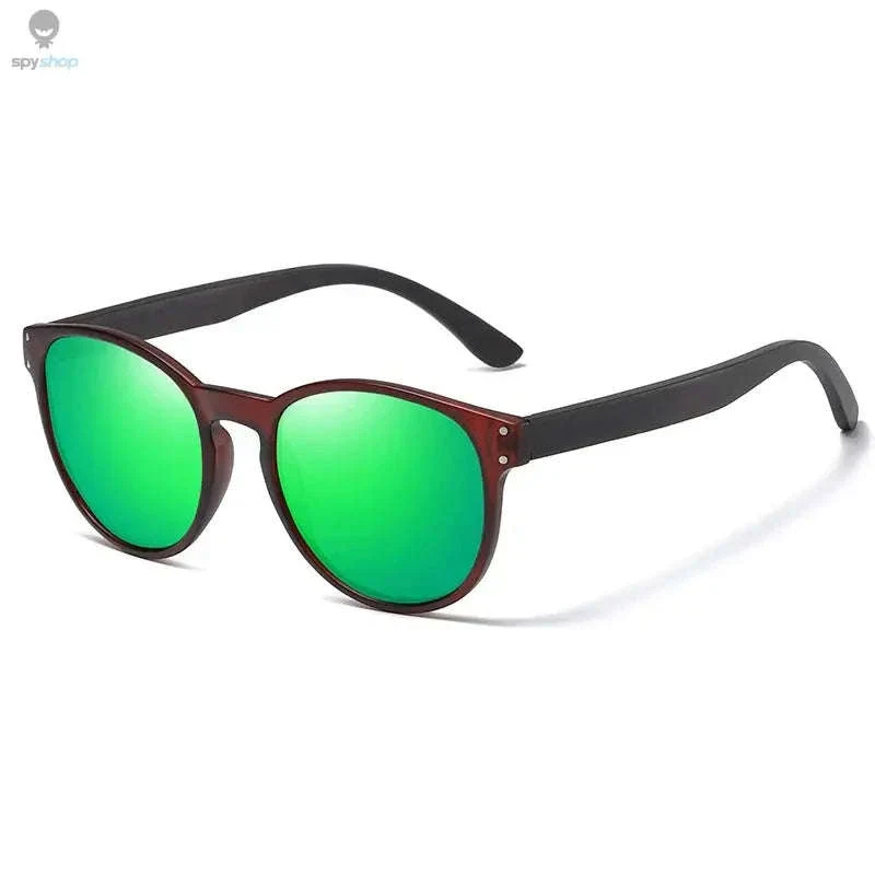 Polarized Wooden Oval Sunglasses for Men and Women - Image 9