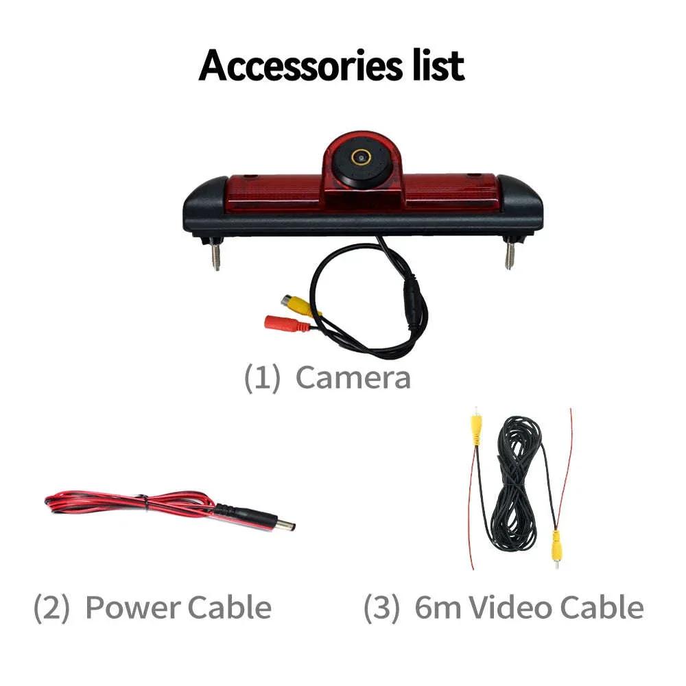 3rd Brake Light Reverse Camera for Ducato Boxer Jumper 170° - Image 6