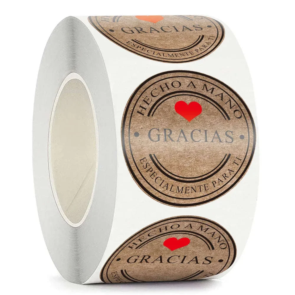 Gracias Gift Stickers for Gifts, Scrapbooks & Packaging - Image 11