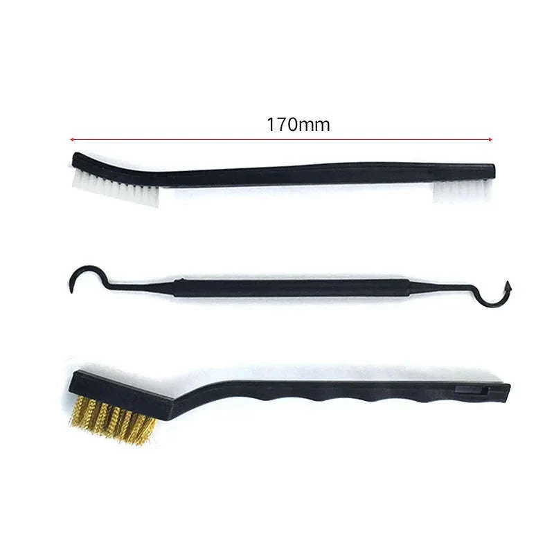 Universal Gun Cleaning Kit with Steel Wire Brushes and Picks - Image 5