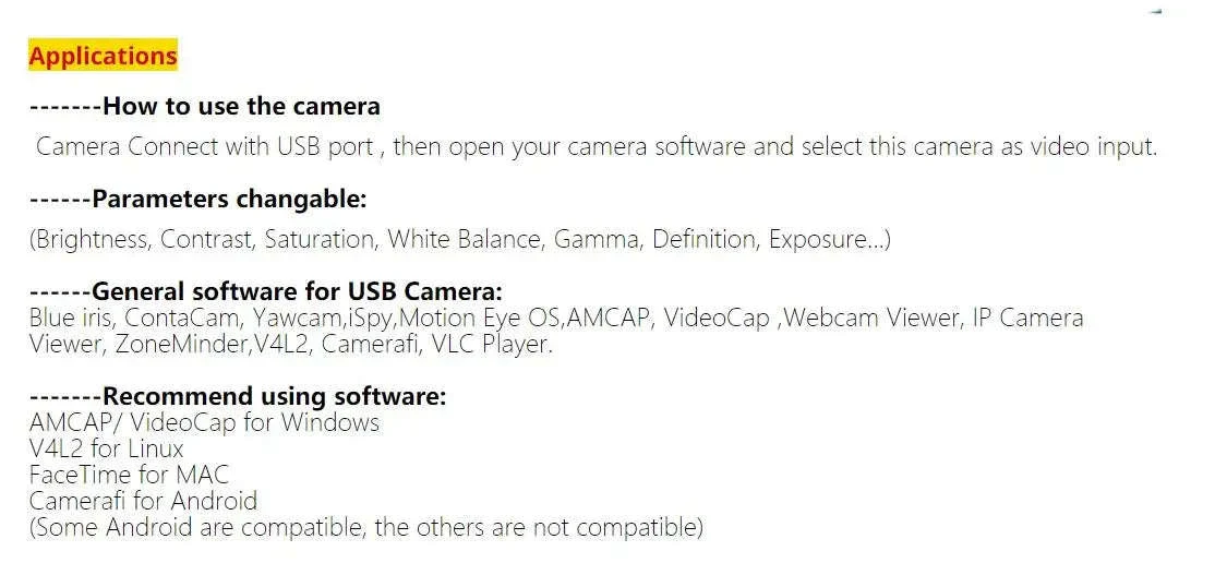 1080P 60fps USB Camera with Varifocal CS Lens - Image 11