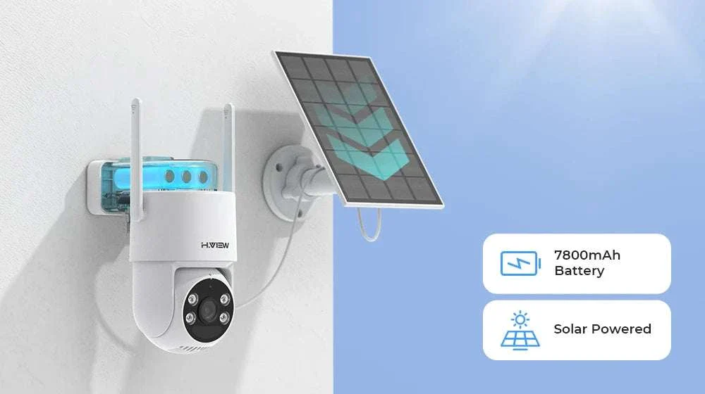 Wireless 3MP Solar Security Camera with PTZ, Color Night Vision - Image 16