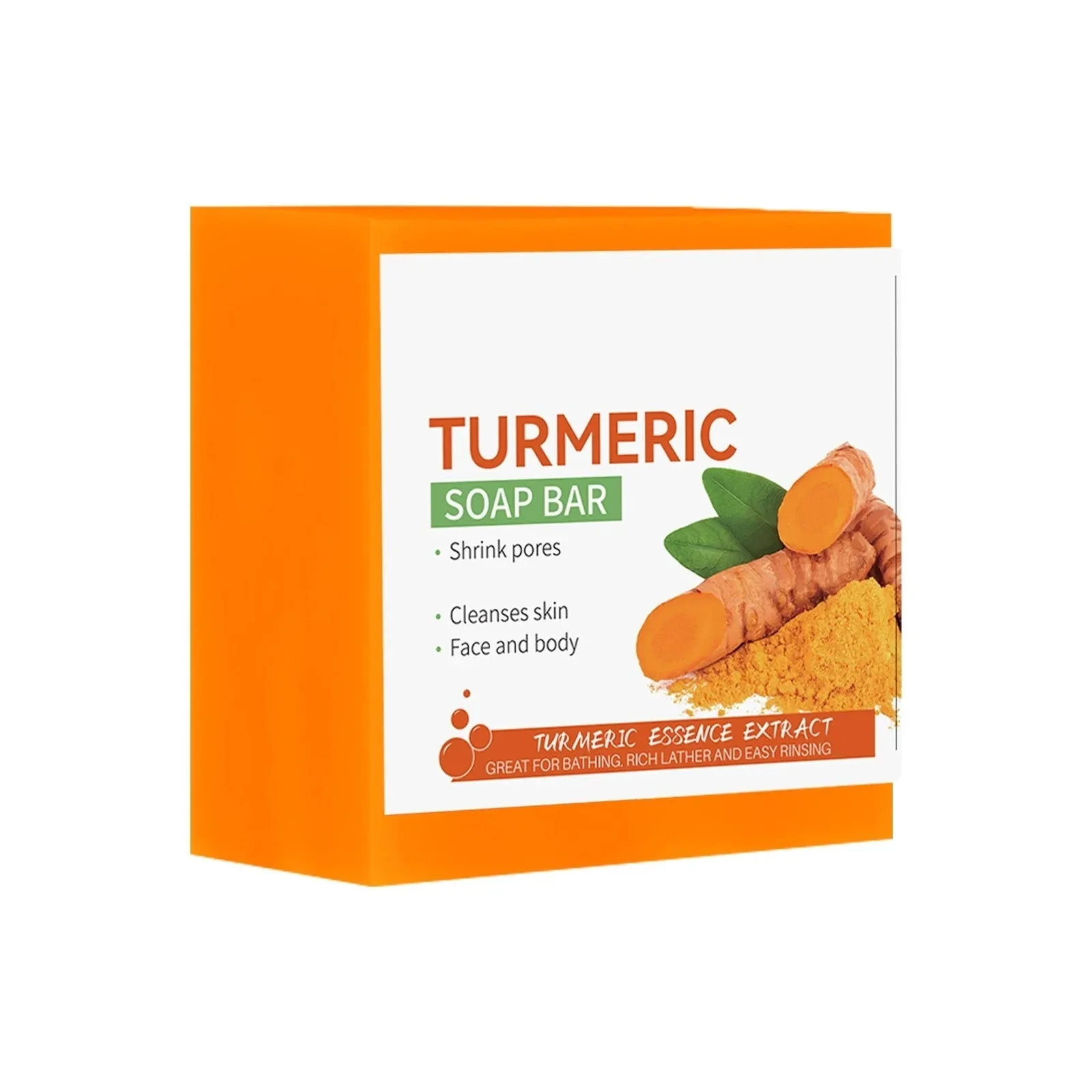 Handmade Turmeric Soap Brightening Cleanser for Daily Use - Image 9