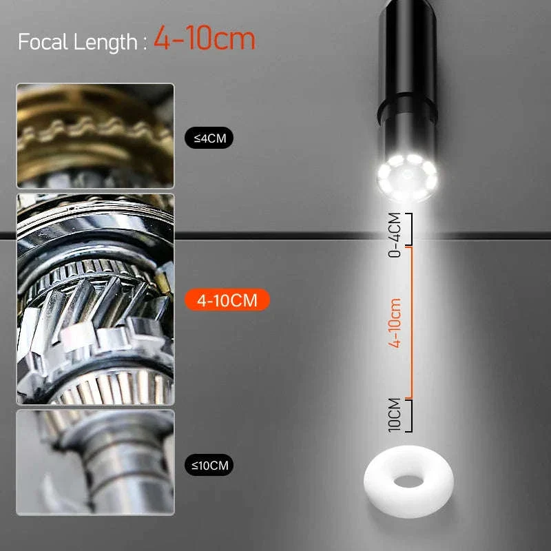 4.3" Industrial Inspection Borescope with 8mm Waterproof Probe - Image 12