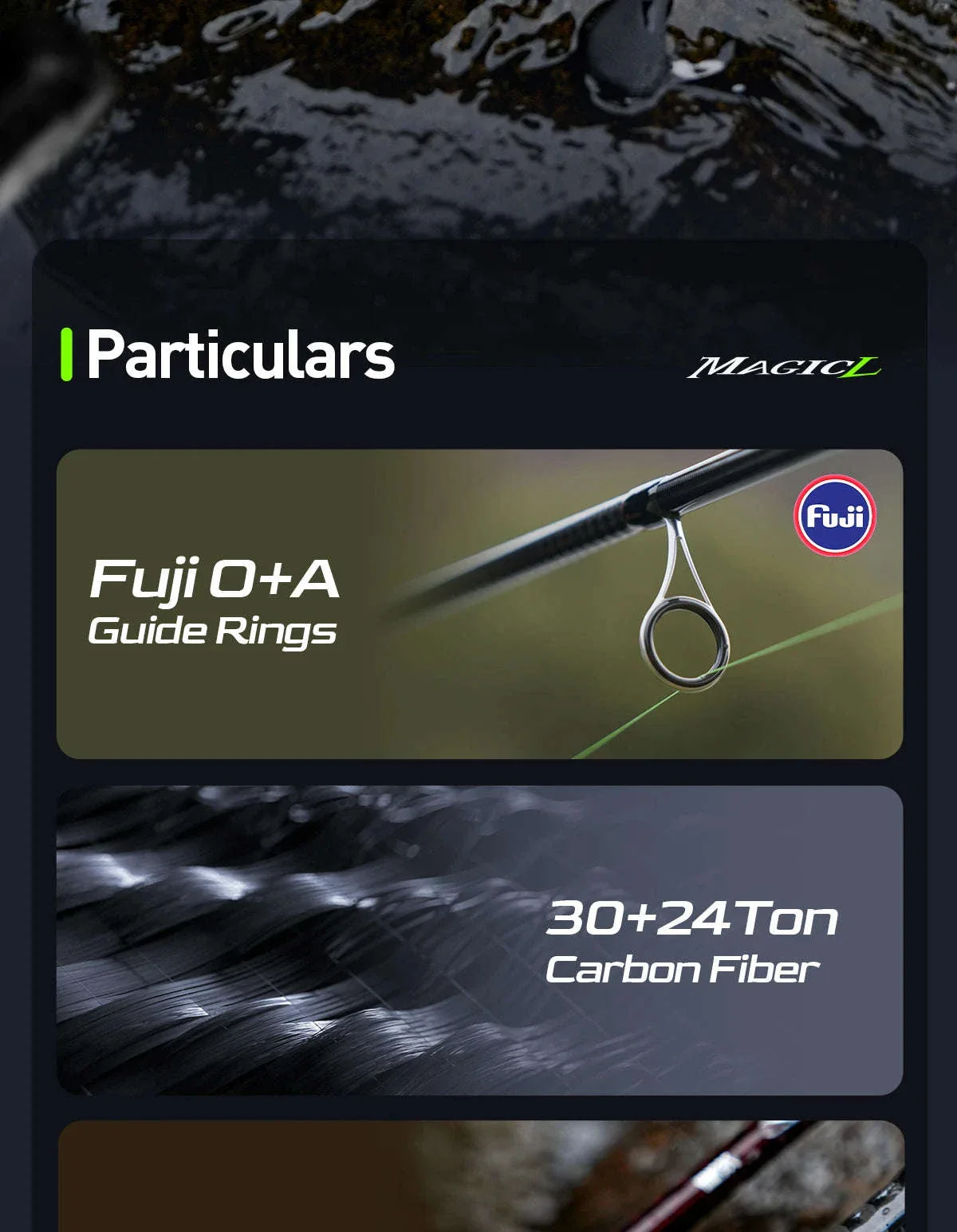 HANDING Magic L Spinning & Casting Fishing Rod - Image 9