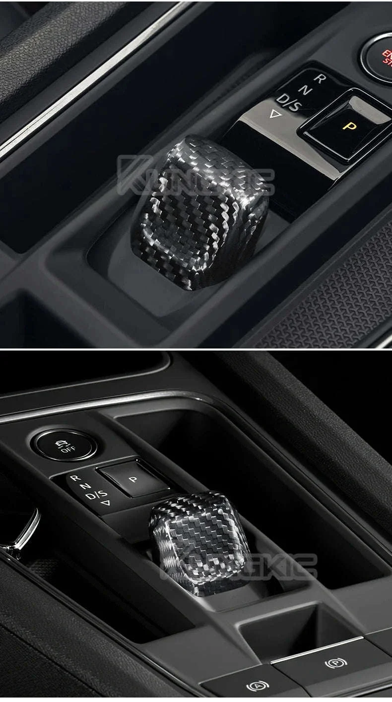 Hard Dry Carbon Fiber Gear Shift Trim for Cupra Leon & Formentor - Image 12