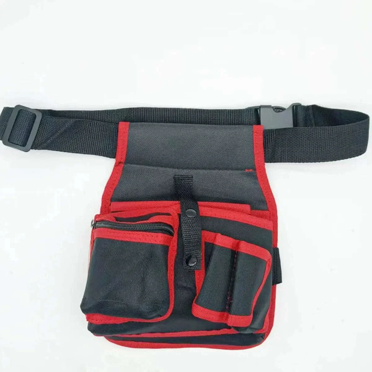 Electrician Tool Bag with Adjustable Waist Belt and Pocket Layout - Image 7