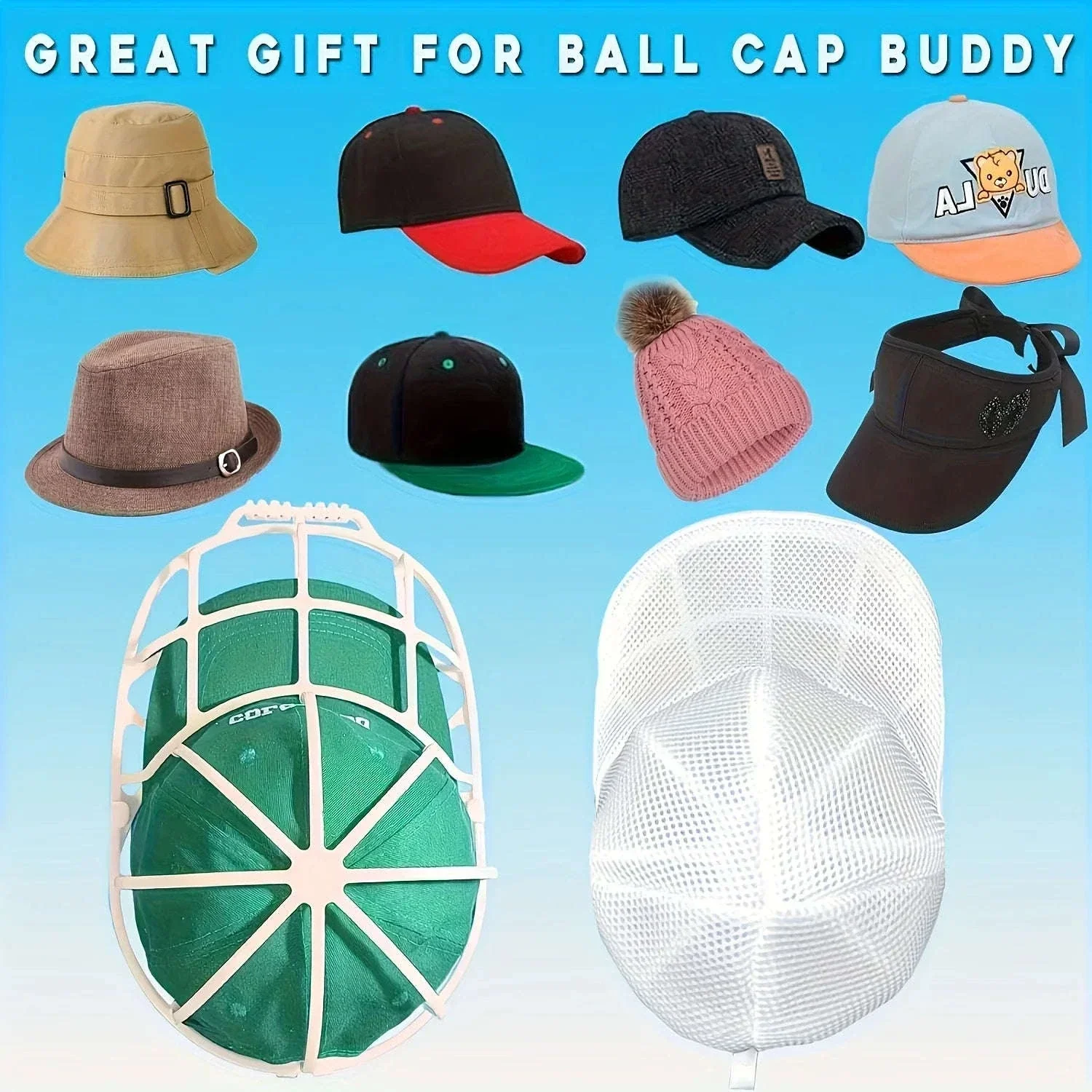 Hat Cleaner Cage for Baseball Caps That Protects Shape - Image 6