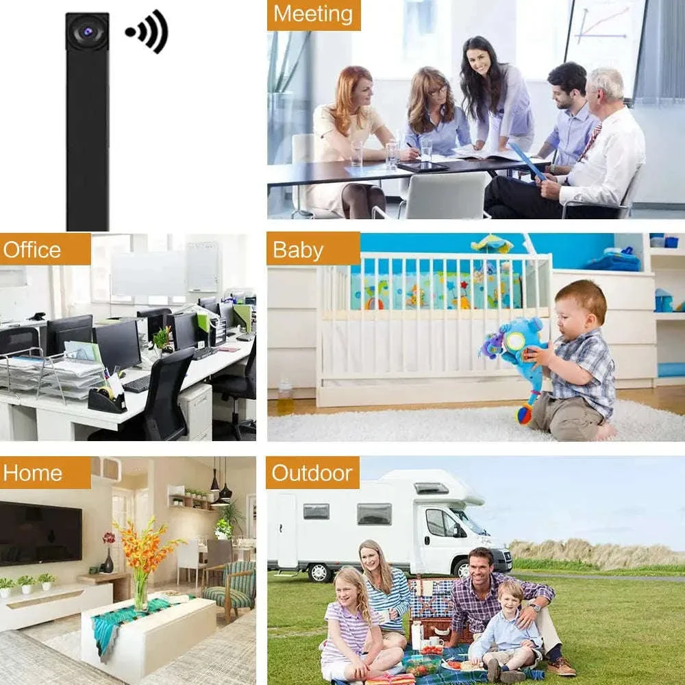 HD WiFi Mini Camera with 1080P Recording and WiFi Viewing - Image 2