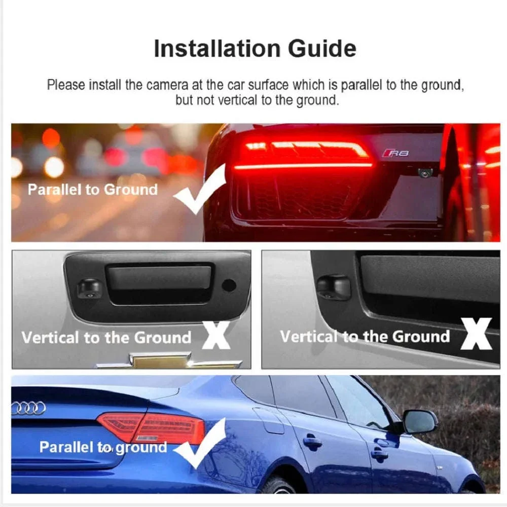 HD Rear View Camera 170° Waterproof for Safer Reversing - Image 5