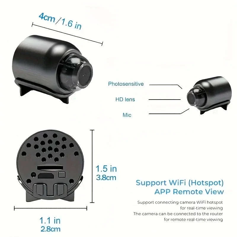 HD Mini WiFi 1080P Wireless Camera for Remote Monitoring - Image 16