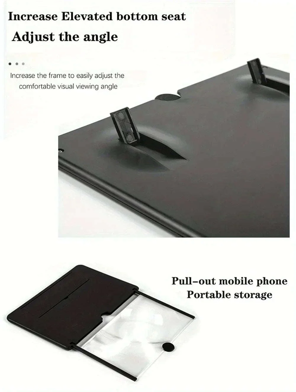 HD Phone Screen Amplifier with Stand for Larger Viewing - Image 14