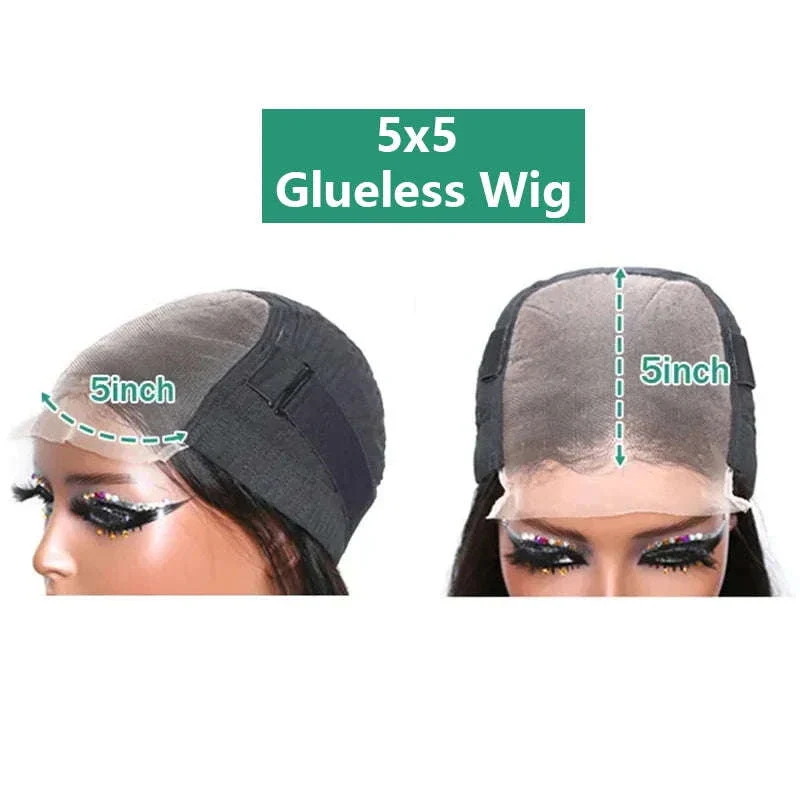 HD Transparent Deep Wave Frontal Wig, Curly Human Hair Lace Front - Image 25