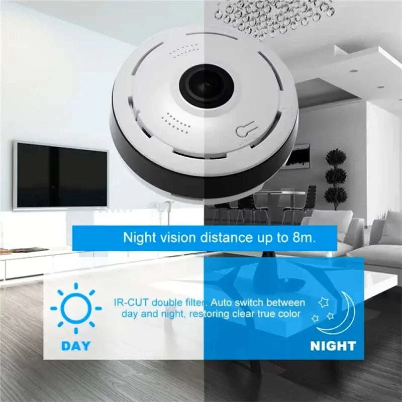HD WiFi Panorama Camera 3MP Home Security Camera - Image 5