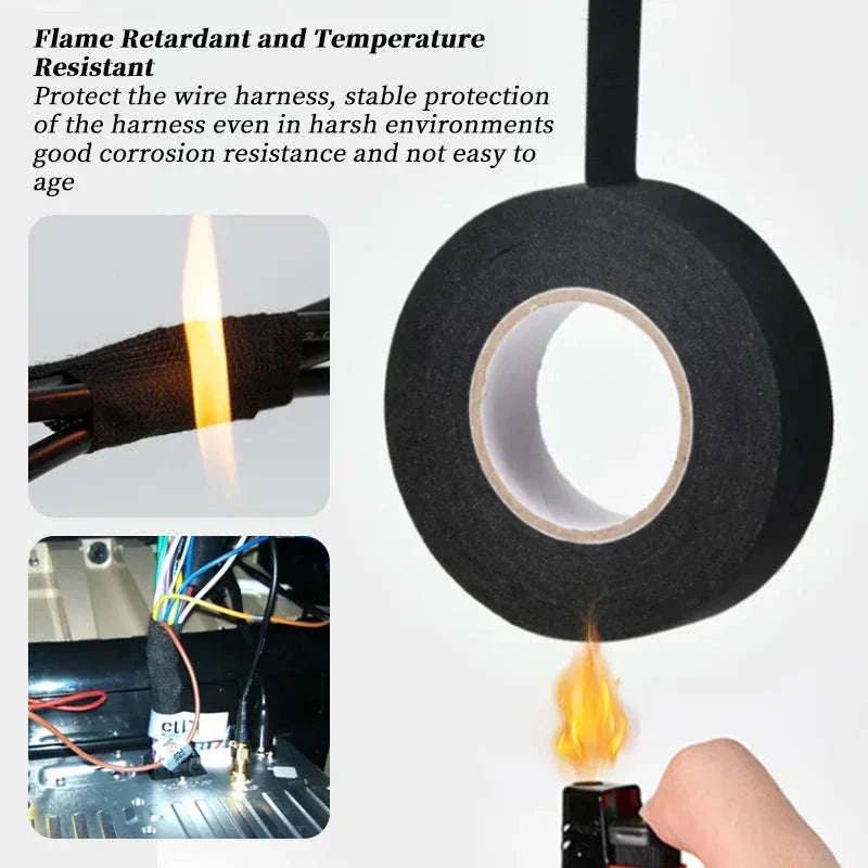 Heat-Resistant Electrical Insulating Tape for Wiring Protection - Image 5