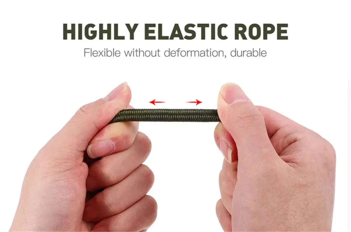 Heavy Duty Bungee Cord with Carabiner for Secure Gear - Image 10