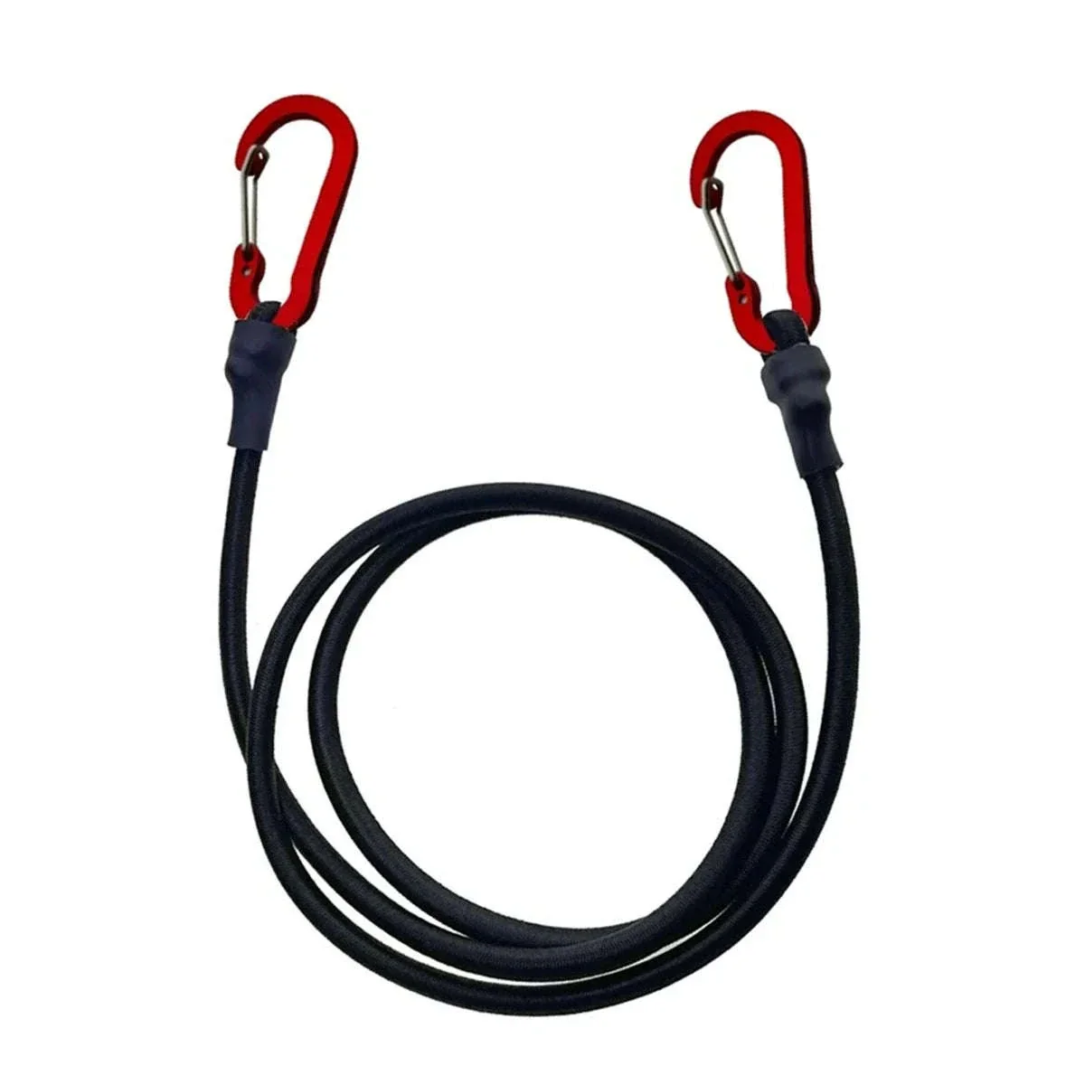 Heavy Duty Bungee Cord Elastic Tie Strap with Carabiner Hooks