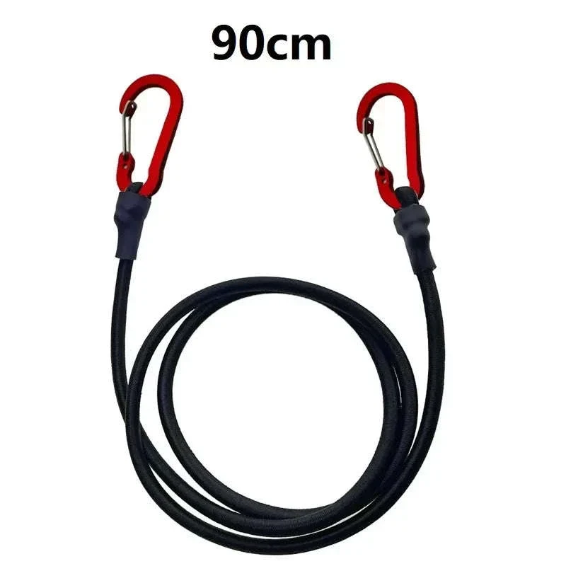 Heavy Duty Bungee Cord Elastic Tie Strap with Carabiner Hooks - Image 12