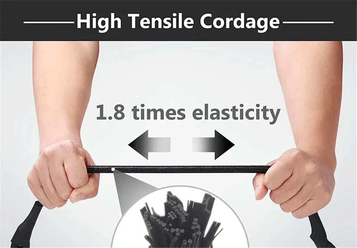 Heavy Duty Bungee Cord Elastic Tie Strap with Carabiner Hooks - Image 9