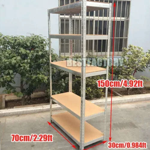 Heavy Duty 5-Tier Garage Shelving Unit for Organised Storage - Image 14
