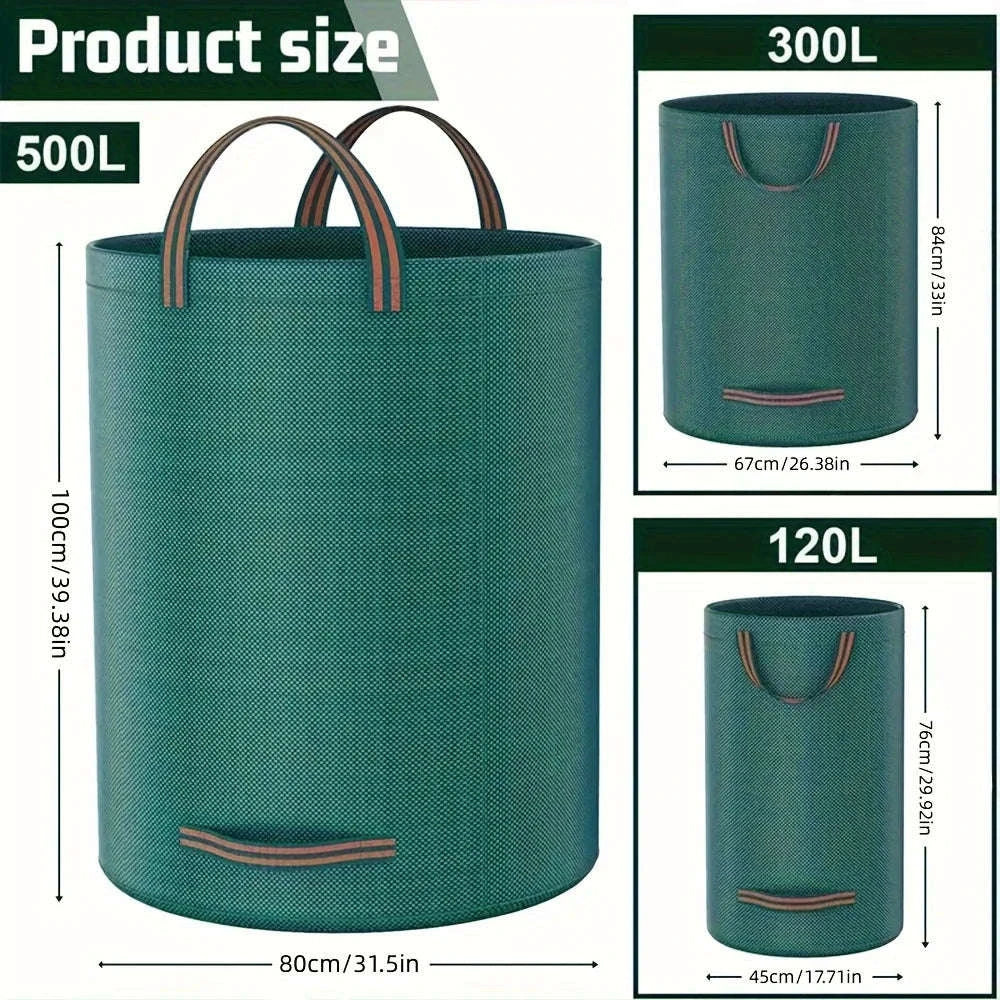 Heavy-Duty Garden Waste Bags for Leaves, Branches, and Debris - Image 3