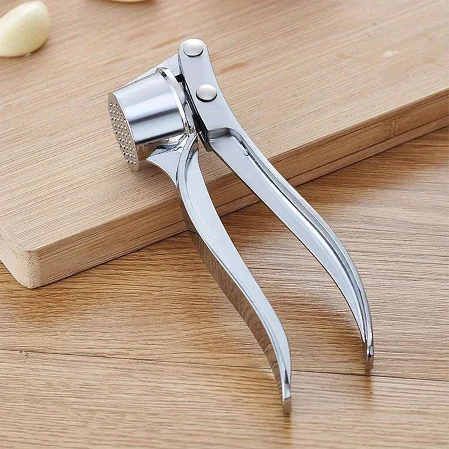 Heavy Duty Garlic Press Multi-Tool 18cm Aluminum Crusher - Image 4