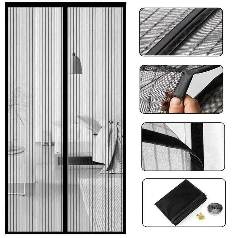 Heavy Duty Magnetic Screen Door Mesh Curtain for Easy Entry - Image 13