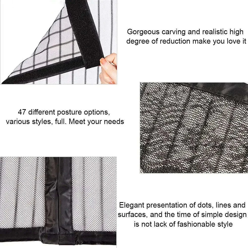 Heavy Duty Magnetic Screen Door Mesh Curtain for Easy Entry - Image 14