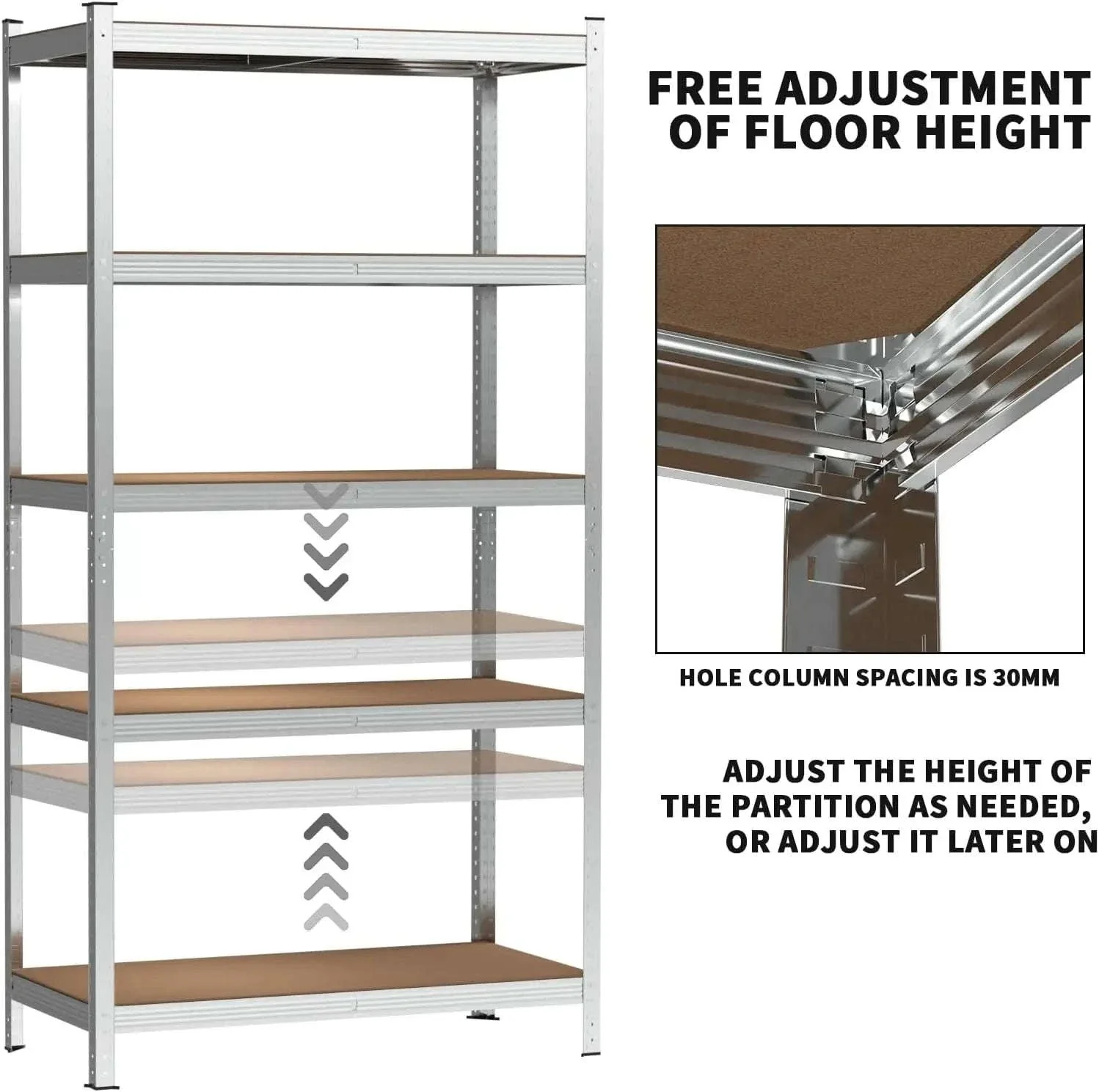 Heavy Duty Metal Shelving Racking Unit for Garage & Workshop - Image 3