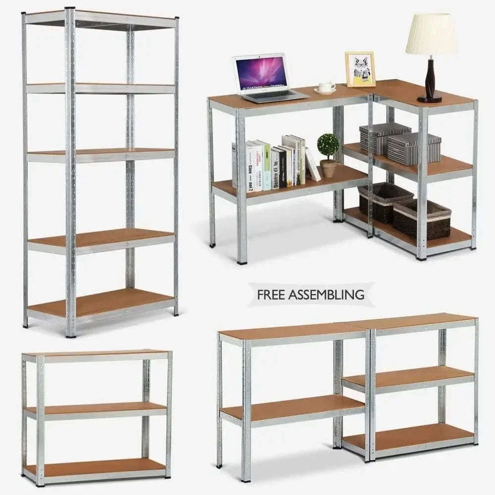 Heavy Duty Metal Shelving Racking Unit for Garage & Workshop - Image 4