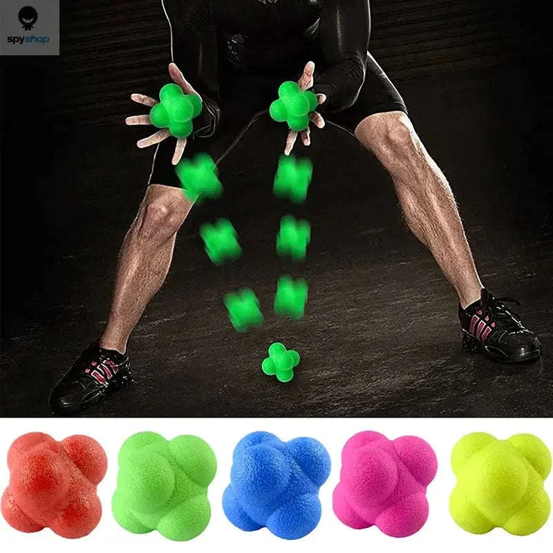 Hexagon Reaction Ball for Agility, Reflexes and Coordination - Image 2