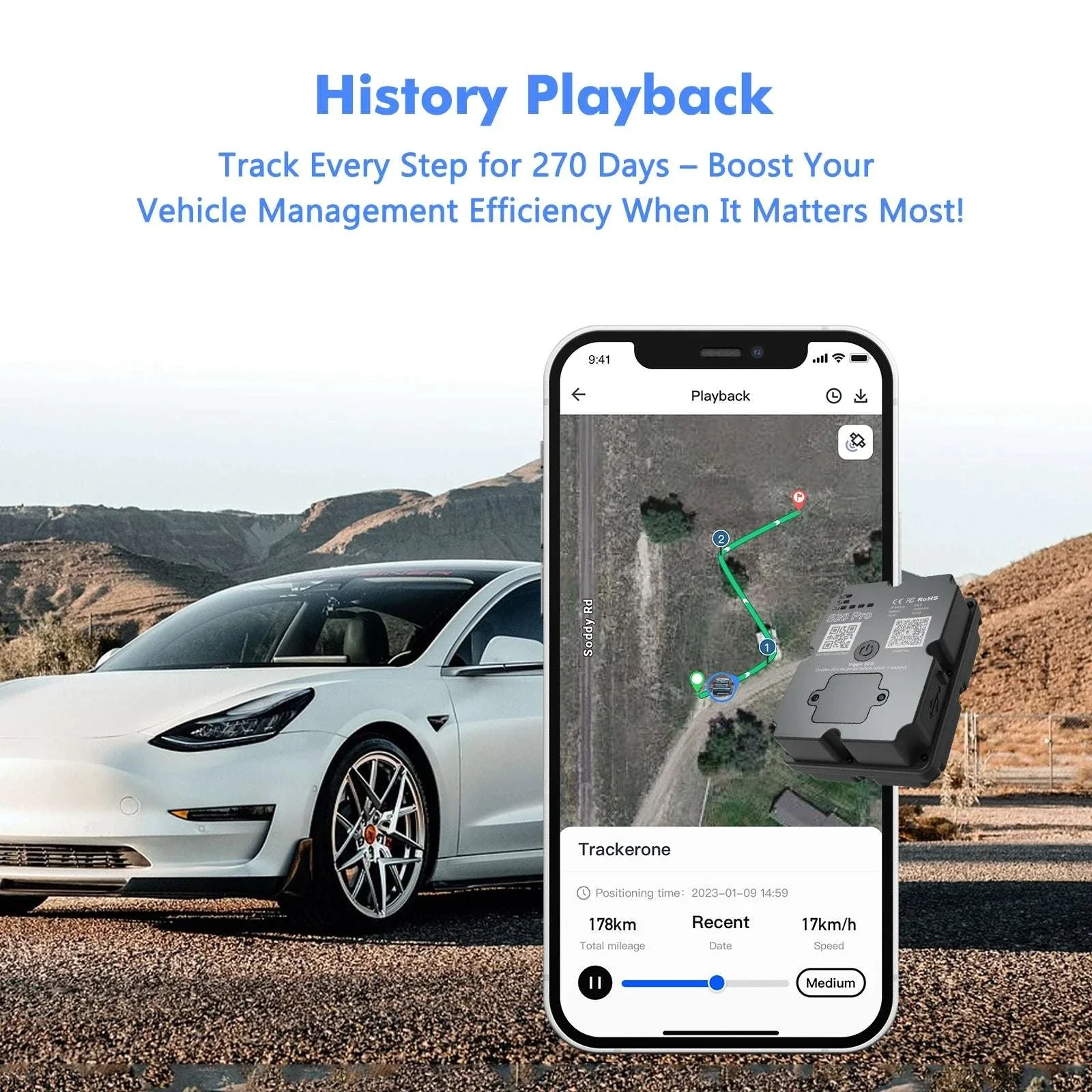 Hidden 4G GPS Tracker with Real-Time Tracking & Geo-Fencing Alerts - Image 3