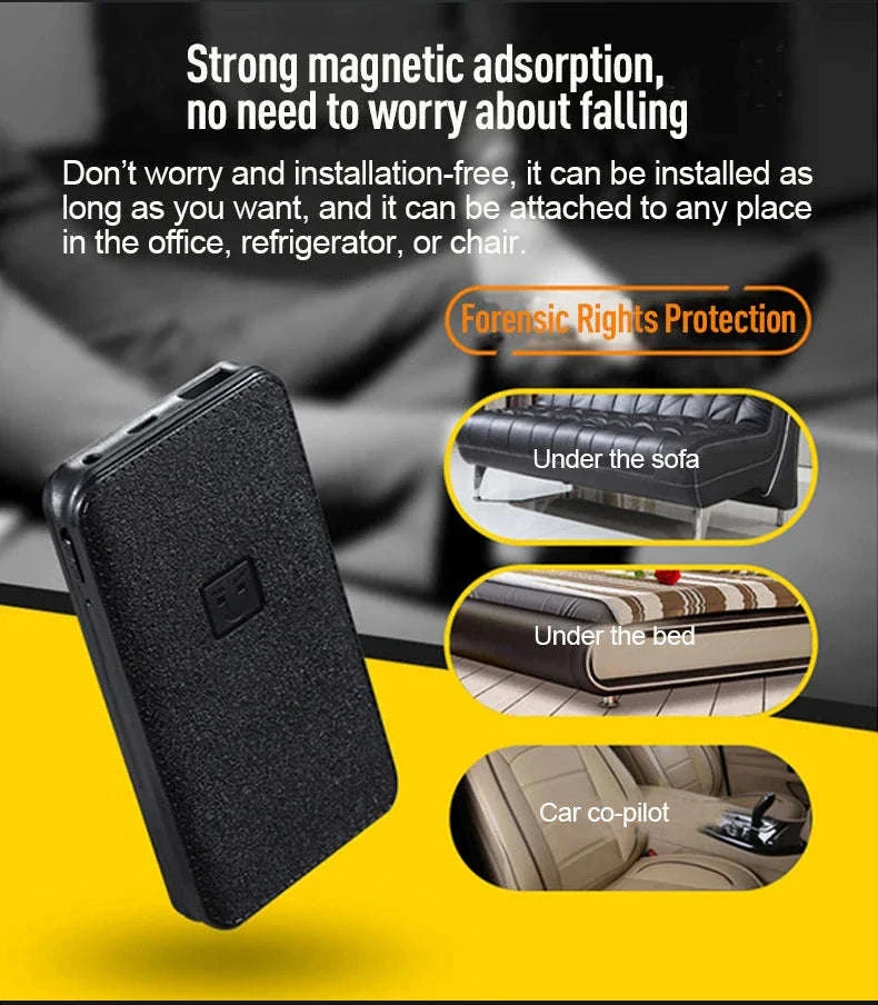 Hidden Voice Recorder Power Bank with 5000mAh and Long Recording - Image 10
