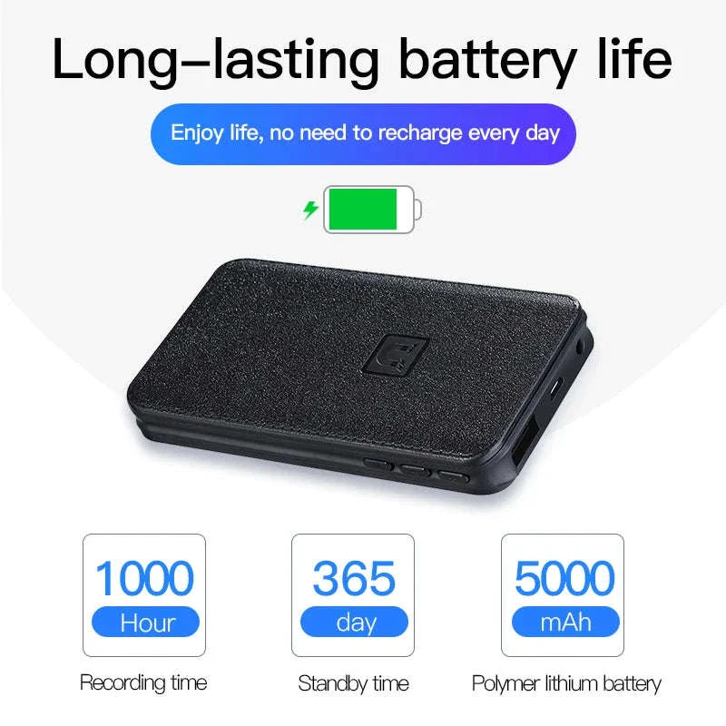 Hidden Voice Recorder Power Bank with 5000mAh and Long Recording - Image 4
