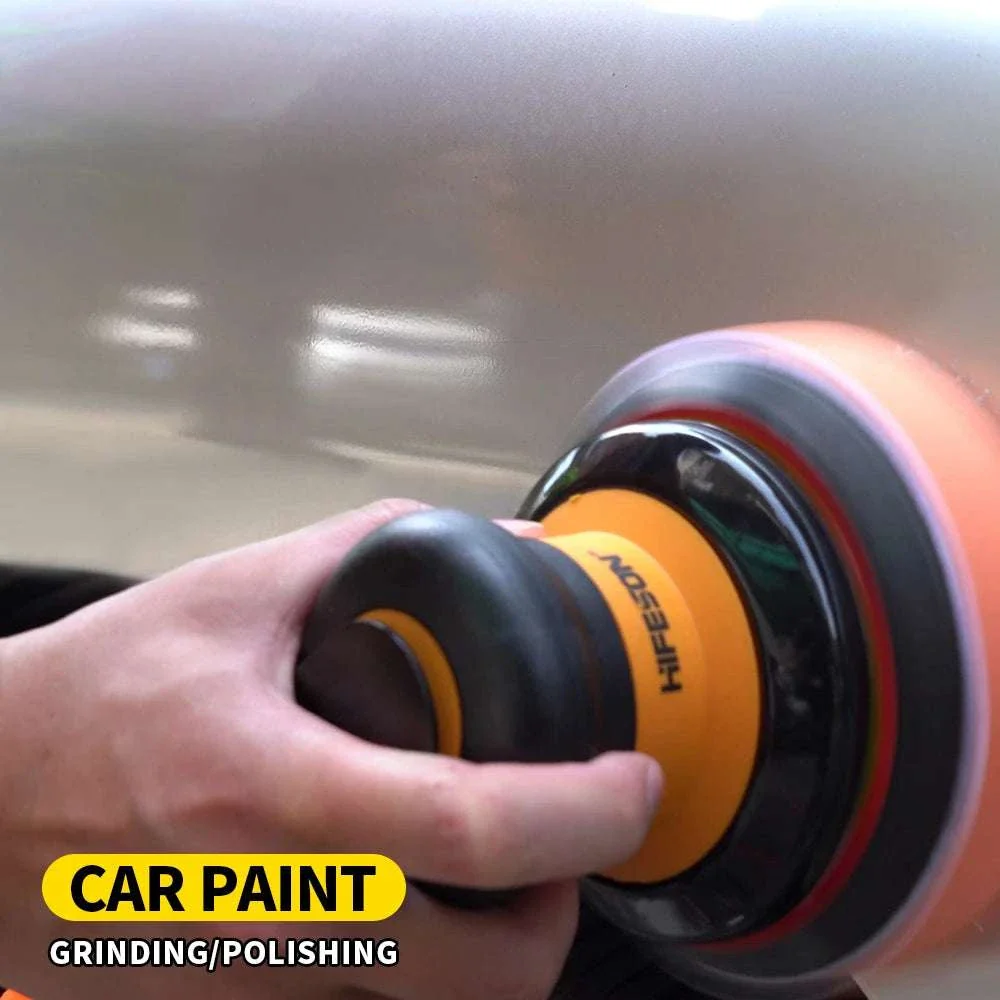 Pneumatic Orbital Sander 5"/6" 10000RPM Air Polisher EU Connector - Image 5